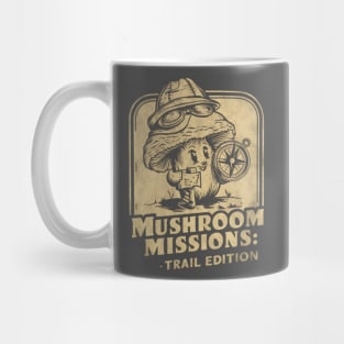 Mushroom Mission, Trail Edition - Mycologist Hiking Mug